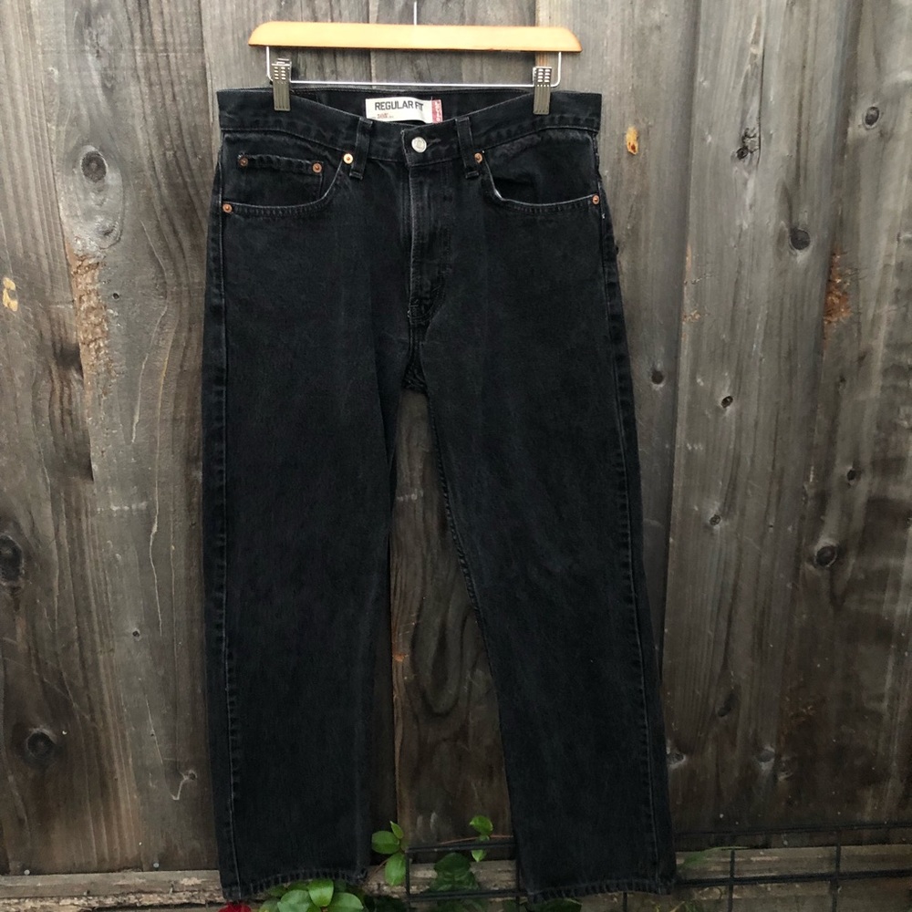 Vintage black regular fit 505